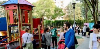 MILANO, INAUGURATA NUOVA AREA GIOCHI