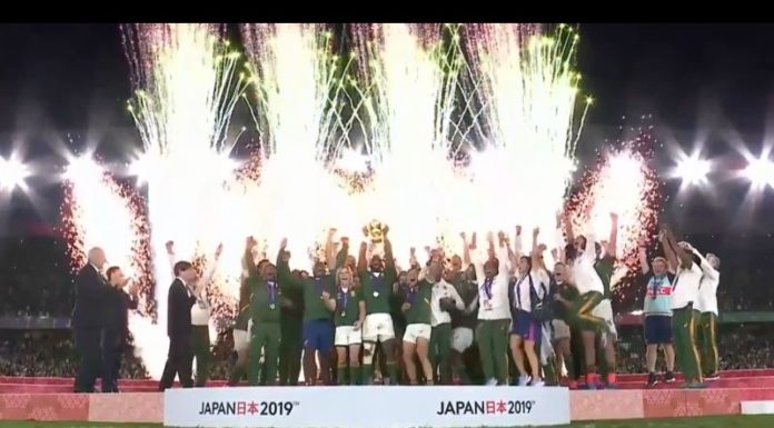 SUDAFRICA CAMPIONE DEL MONDO DI RUGBY, INGHILTERRA BATTUTA 32-12