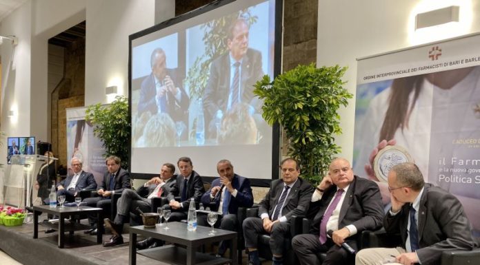 FARMACISTI, DA BARI LA SFIDA PER UNA NUOVA GOVERNANCE SANITARIA