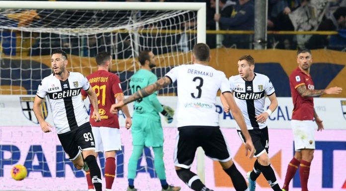 SPROCATI E CORNELIUS LANCIANO IL PARMA, ROMA SCONFITTA 2-0 AL TARDINI