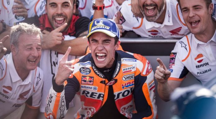 MARQUEZ “A VALENCIA PER AIUTARE IL TEAM A VINCERE IL TITOLO MONDIALE”