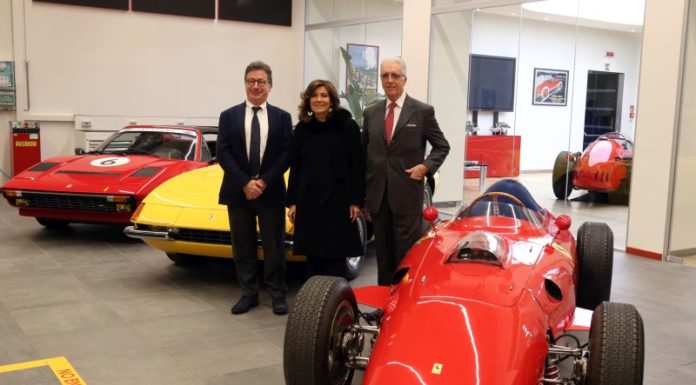 IL PRESIDENTE DEL SENATO IN VISITA ALLA FERRARI