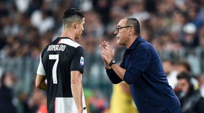 SARRI “CON CR7 NON SERVONO CHIARIMENTI, MA AL 99% È OUT PER ATALANTA”