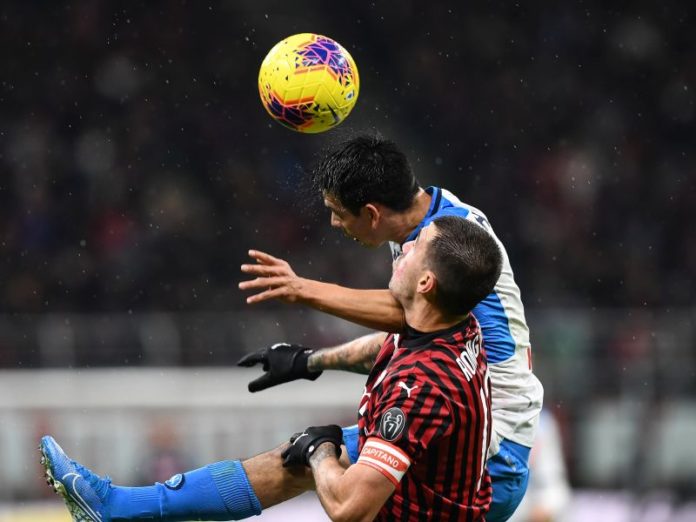 Milan-Napoli serie A