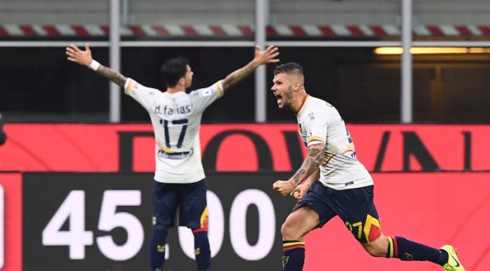 CAGLIARI AVANTI 2-0 POI SI FA RIMONTARE DAL LECCE NEL RECUPERO