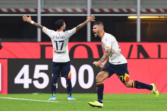 Milan-Lecce serie A