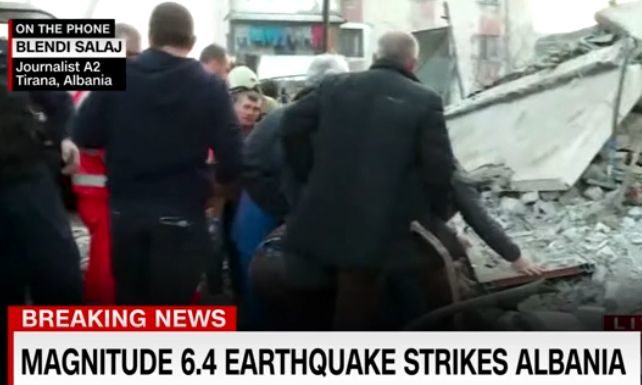 ALBANIA, IL BILANCIO DELLE VITTIME SALE A 18