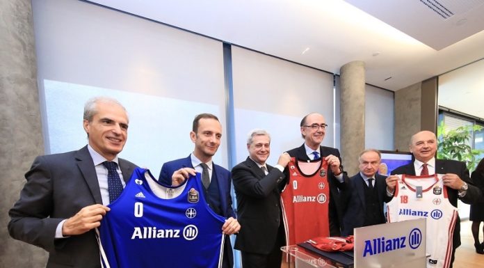 ALLIANZ ‘TITLE AND MAIN SPONSOR’ TRIESTE BASKET PER I PROSSIMI 3 ANNI