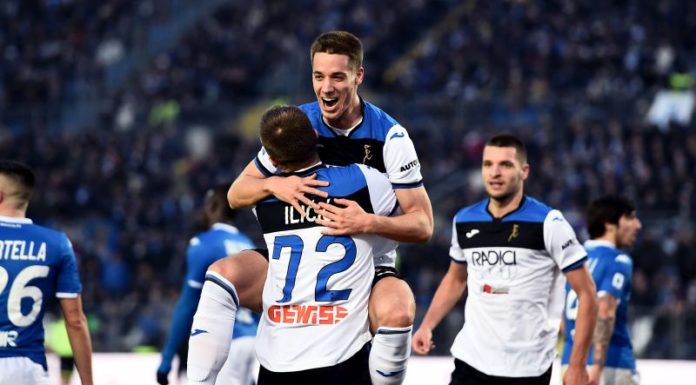 DOPPIETTA PASALIC E ILICIC, L’ATALANTA VINCE 3-0 A BRESCIA