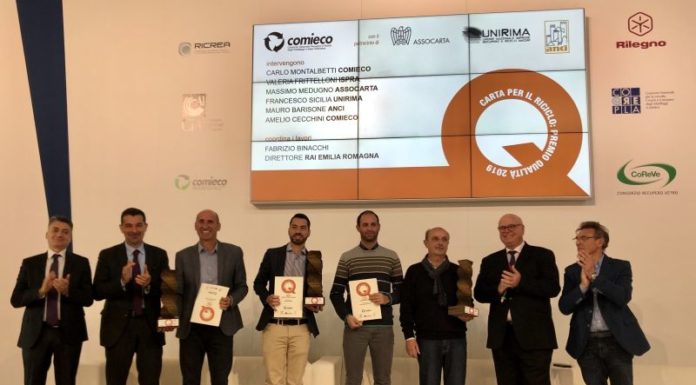 COMIECO A ECOMONDO PREMIA I COMUNI ITALIANI