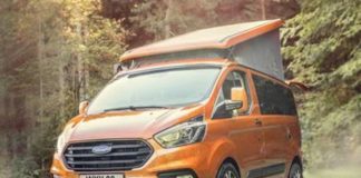 FORD TRANSIT CUSTOM NUGGET AL SALONE DEL CAMPER