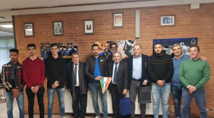 UNA DELEGAZIONE DI SPADISTI LIBICI A TERNI