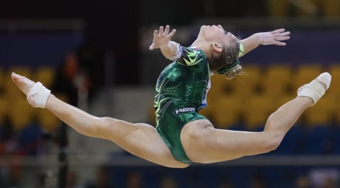 LARA MORI BRONZO AL CORPO LIBERO A COTTBUS