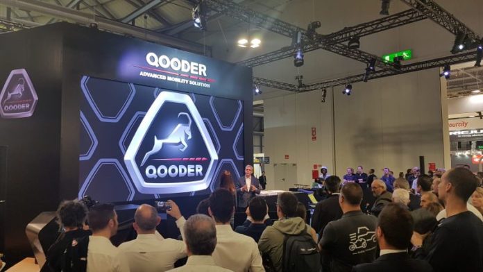 Qooder ad EICMA 2019