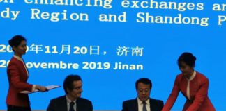 FONTANA IN CINA FIRMA ACCORDO CON SHANDONG