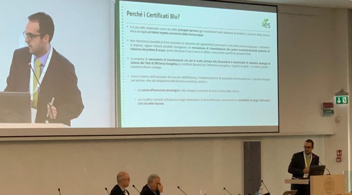 PRESENTATO IL TERZO WATER MANAGEMENT REPORT