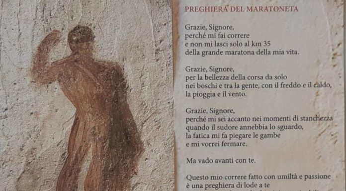 A FIRENZE LA MESSA DEL MARATONETA