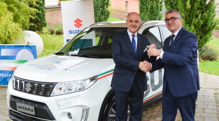 UNA VITARA ALLA FCI COME PREMIO AL 2019 DEGLI AZZURRI