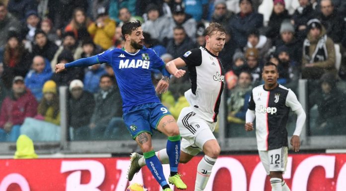 IMPRESA SASSUOLO, JUVENTUS FERMATA SUL 2-2 ALLO STADIUM