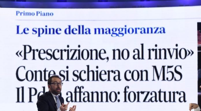 SULLA PRESCRIZIONE BOTTA E RISPOSTA FRA M5S E PD-ITALIA VIVA