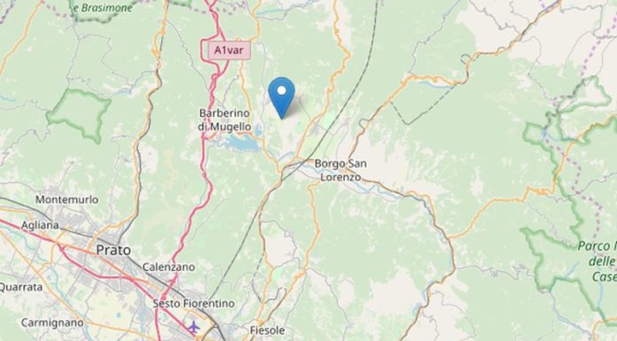 SCIAME SISMICO NEL FIORENTINO, SCOSSA 4.5 DI MAGNITUDO