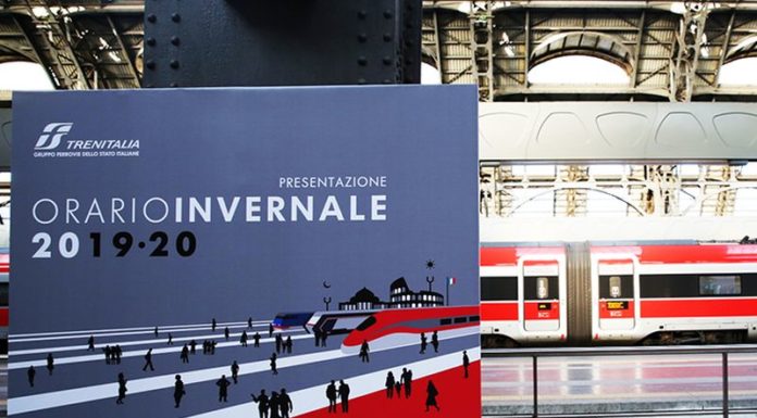 TRENITALIA, CON NUOVO ORARIO INVERNALE PIÙ COLLEGAMENTI E FERMATE