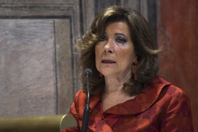 MARIA ELISABETTA ALBERTI CASELLATI PRESIDENTE DEL SENATO