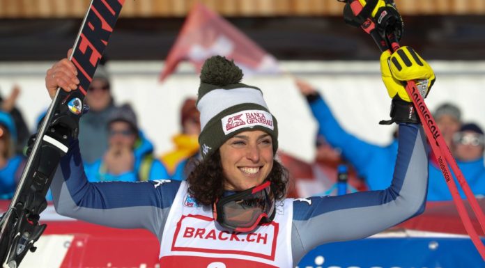 BRIGNONE VINCE IL GIGANTE DI COPPA DEL MONDO A COURCHEVEL, BASSINO 7^