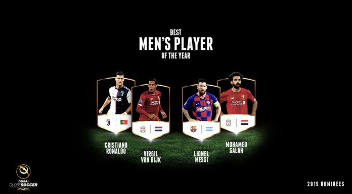 GLOBE SOCCER AWARDS 2019, CR7 FRA I CANDIDATI A GIOCATORE DELL’ANNO