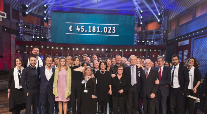 TELETHON, NEL 2019 RACCOLTI 45 MILIONI PER LA RICERCA