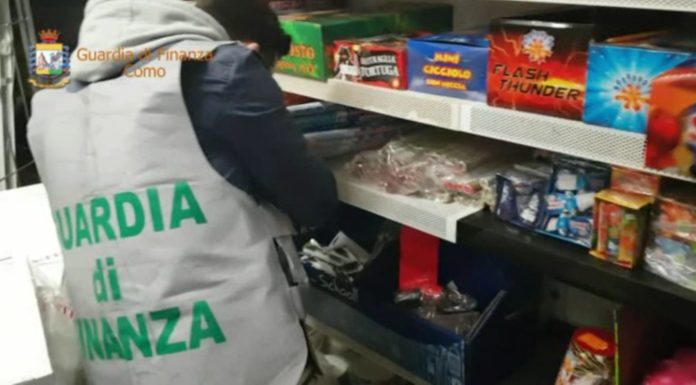 CAPODANNO, A COMO SEQUESTRATA UNA TONNELLATA DI “BOTTI”