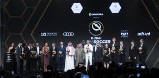 GLOBE SOCCER AWARDS, RONALDO BEST PLAYER 2019