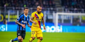 VIDAL ROMPE COL BARCELLONA, INTER VICINA