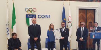 PREMIATI AL CONI GLI ATLETI DELLE FIAMME AZZURRE