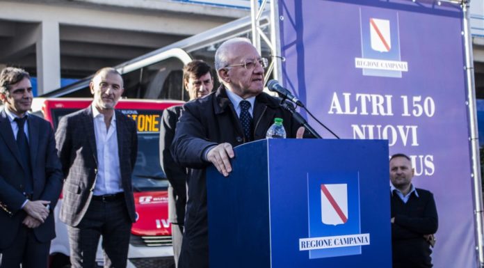 CONSEGNATI 150 NUOVI BUS IN CAMPANIA