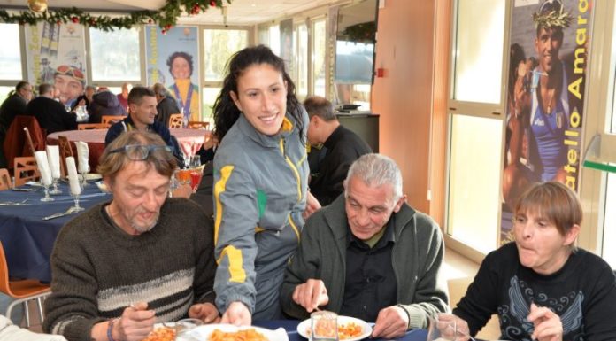 FAMIGLIE “SANTA MARTA” A PRANZO CON GLI ATLETI DELLE FIAMME GIALLE