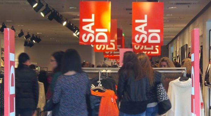 DA DOMANI I SALDI INVERNALI, ACQUISTI PER 4 ITALIANI SU 10