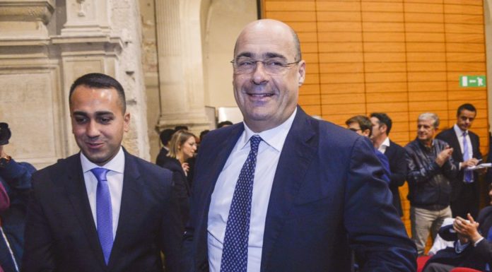 VERTICE DI MAIO-ZINGARETTI A PALAZZO CHIGI “CLIMA COSTRUTTIVO”