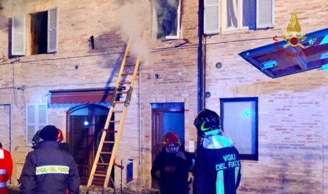 INCENDIO IN UN’ABITAZIONE NEL FERMANO, MUORE UNA BIMBA