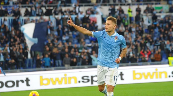 IMMOBILE STENDE IL NAPOLI, DECIMO SUCCESSO LAZIO