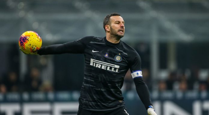 HANDANOVIC SALVA CONTE, INTER-ATALANTA 1-1