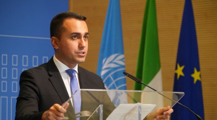 DI MAIO “CASCHI BLU EUROPEI PER GARANTIRE LA PACE IN LIBIA”
