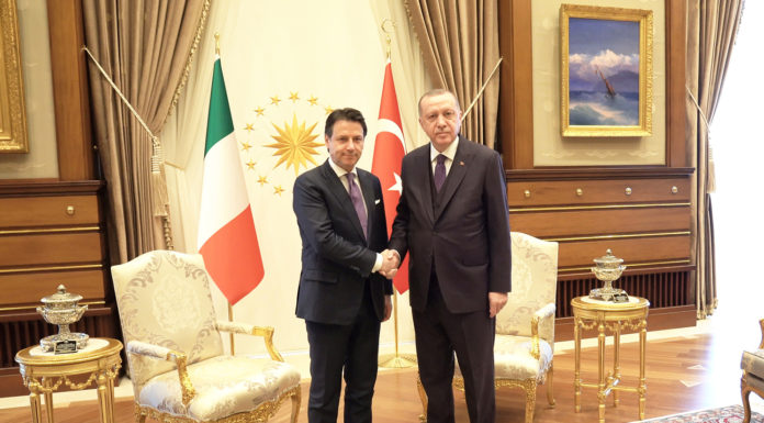LIBIA, CONTE INCONTRA ERDOGAN “CESSATE IL FUOCO SIA PERMANENTE”