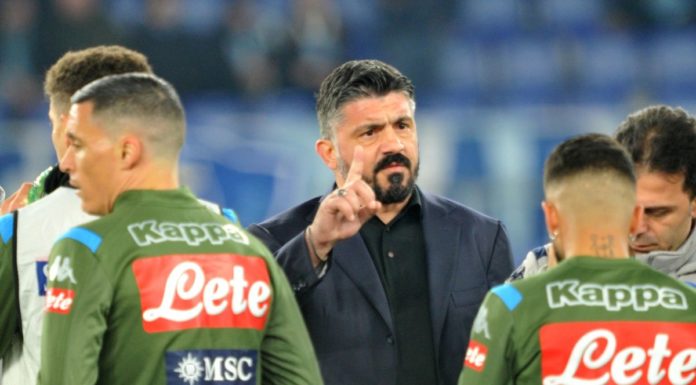 GATTUSO “PER IL NAPOLI LA SFIDA CON LA FIORENTINA È IMPORTANTISSIMA”