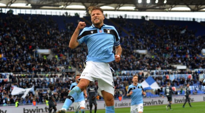 LA LAZIO TRAVOLGE LA SAMPDORIA 5-1, TRIPLETTA PER IMMOBILE