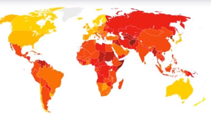 CORRUZIONE, ITALIA AL 51^ POSTO NELLA CLASSIFICA DI TRANSPARENCY