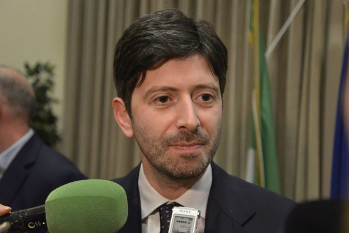 ROBERTO SPERANZA MINISTRO DELLA SALUTE