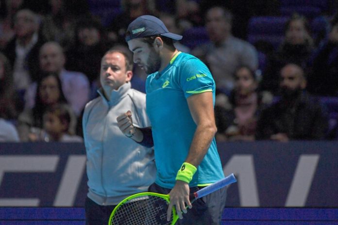 Nitto ATP Final Training e Match DOMINIC THIEM - MATTEO BERRETTINI