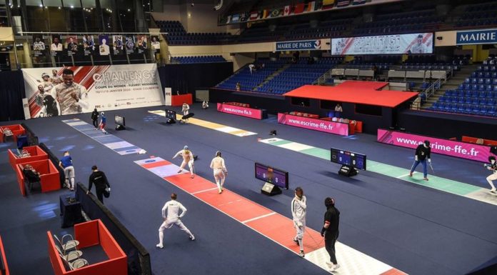 SETTE FIORETTISTI AZZURRI IN PEDANA A PARIGI