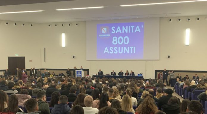 IN CAMPANIA ASSUNTI 800 INFERMIERI